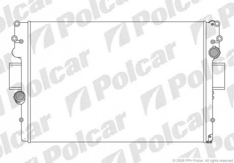 Радиаторы охлаждения Polcar 305208A5 (фото 1)