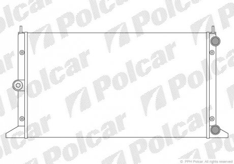 Радиаторы охлаждения Polcar 324008A3