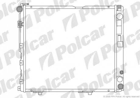 Радиаторы охлаждения Polcar 50240803