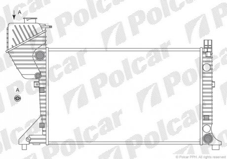Радиаторы охлаждения Polcar 506308A1