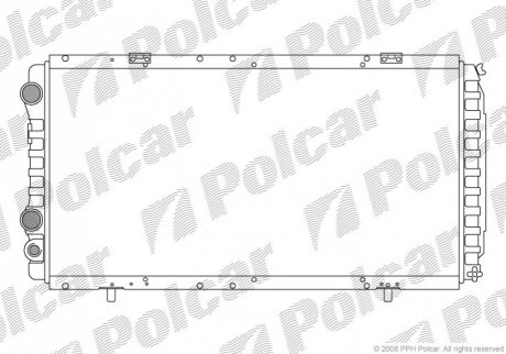 Радиаторы охлаждения Polcar 570208A2