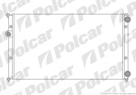 Радиаторы охлаждения Polcar 952408A5