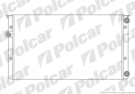 Радиаторы охлаждения Polcar 953808A8