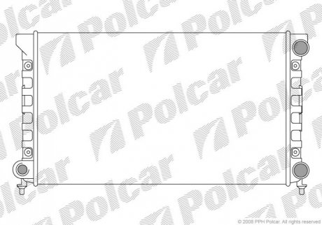 Радиаторы охлаждения Polcar 954608A4