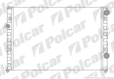 Радиаторы охлаждения Polcar 954708A1