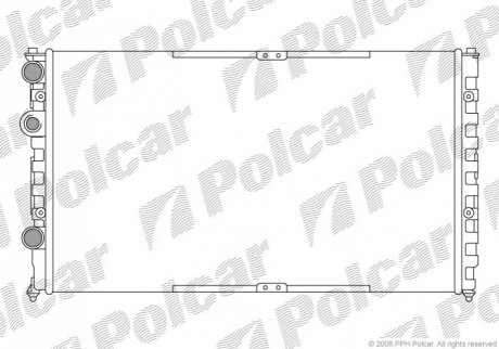Радиаторы охлаждения Polcar 952508A1