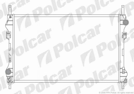 Радиаторы охлаждения Polcar 324708A1 (фото 1)
