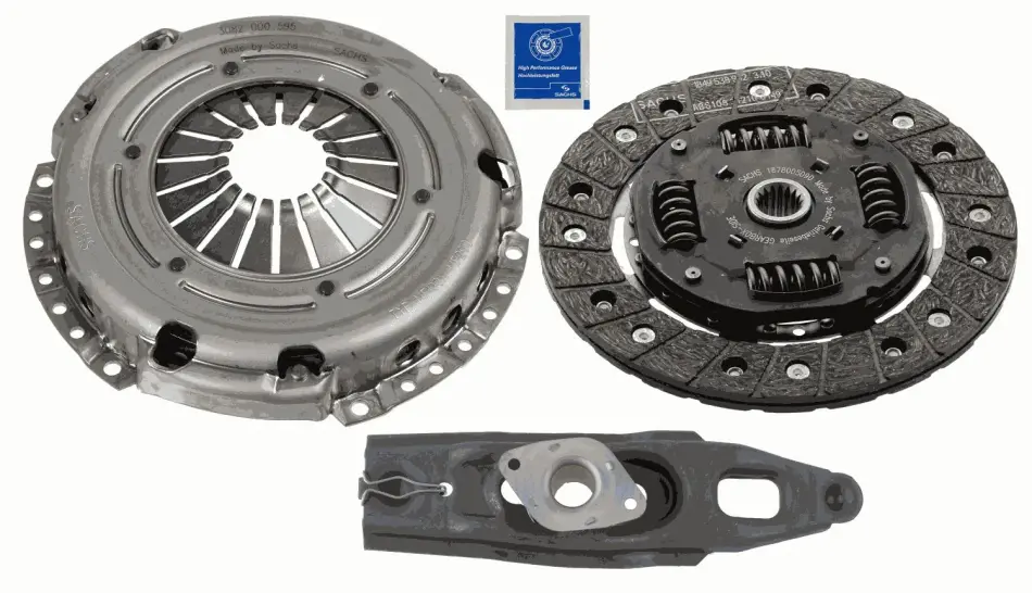 Комплект зчеплення з підшипником (200мм) MITSUBISHI COLT VI SMART FORTWO 0.8D/1.3ALK 10.08- SACHS 3000950001 (фото 1)