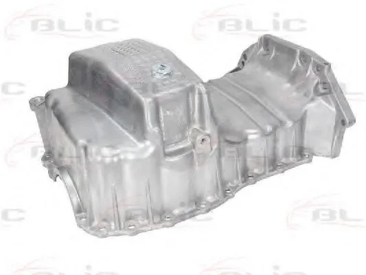 Масляный поддон (алюминий) DACIA LOGAN, LOGAN MCV RENAULT CLIO II, KANGOO, KANGOO EXPRESS, MEGANE I, MEGANE I CLASSIC, MEGANE I COACH, SANDERO/STEPWAY II, SCENIC I 1.4-1.8 01.96- BLIC 0216006037476P (фото 1)