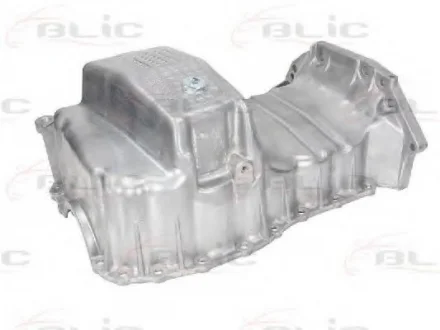Масляный поддон (алюминий) DACIA LOGAN, LOGAN MCV RENAULT CLIO II, KANGOO, KANGOO EXPRESS, MEGANE I, MEGANE I CLASSIC, MEGANE I COACH, SANDERO/STEPWAY II, SCENIC I 1.4-1.8 01.96- BLIC 0216006037476P