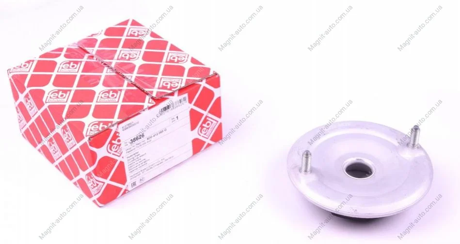 Опора амортизатора AUDI/SKODA/VW A4/A6/Superb/Passat "F "94-08 FEBI BILSTEIN 38626 (фото 1)