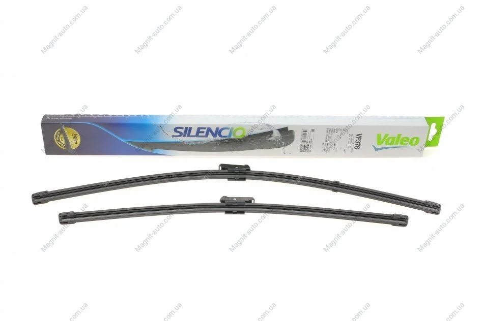 Комплект щеток стеклоочистителя бескаркасных. Silencio Flat 600/475 Valeo 574476 (фото 1)