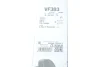 Щітка склоочисника безкаркасна передн із спойлером (2шт) VF383 Silencio Xtrm 650/350мм LADA XRAY RENAULT CAPTUR I, CLIO III, CLIO IV, FLUENCE, MEGANE, MEGANE III, THALIA II, THALIA III 05.05- Valeo 574703 (фото 14)