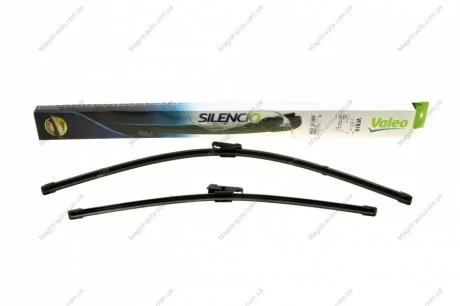 Щетки стеклоочистителя комплект Silencio Xtrm, 650/475mm Valeo 577818