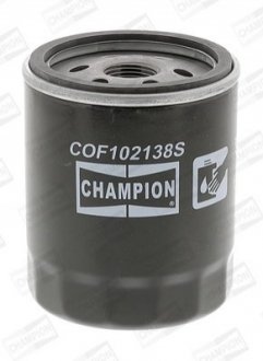 Масляный фильтр CHAMPION COF102138S (фото 1)