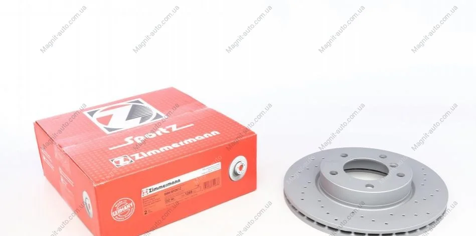 Диск тормозной SPORT Z ZIMMERMANN 150126952 (фото 1)