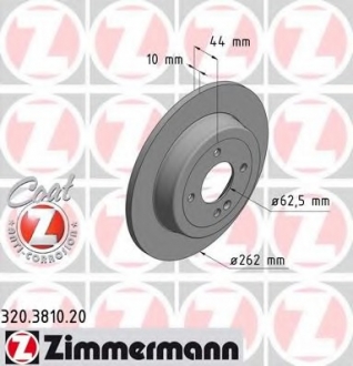 Тормозной диск ZIMMERMANN 320381020 (фото 1)