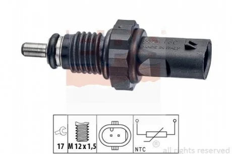Fuel temperature sensor EPS 1830378