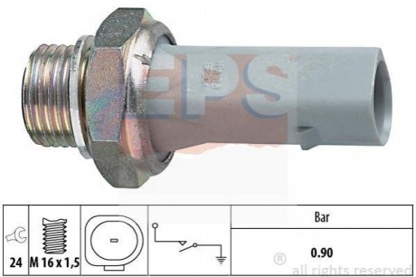 Датчик тиску масла Skoda Fabia/Octavia 99- EPS 1800150 (фото 1)