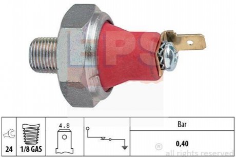 Датчик тиску масла Daewoo Matiz 1998- EPS 1800173 (фото 1)