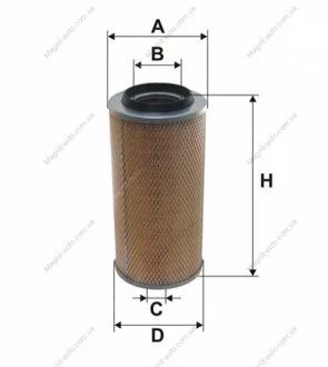 Повітряний фільтр WIX FILTERS WA6068