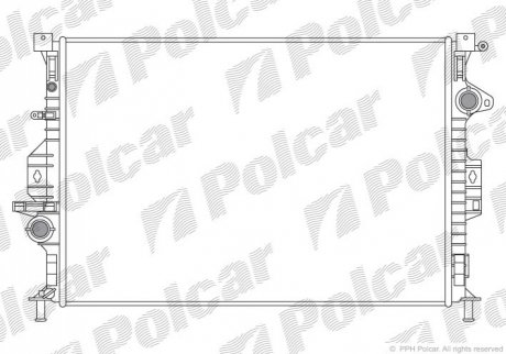 Радиаторы охлаждения Polcar 3219084