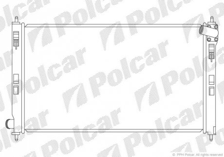 Радиаторы охлаждения Polcar 5234081