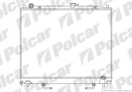 Радиаторы охлаждения Polcar 5274083 (фото 1)