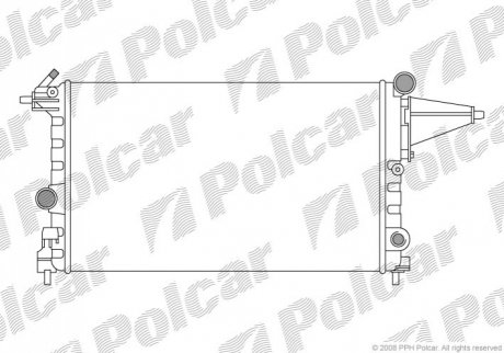 Радиаторы охлаждения Polcar 5514084