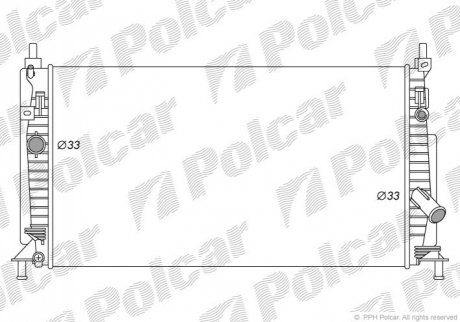 Радиаторы охлаждения Polcar 4542081