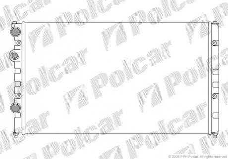 Радиаторы охлаждения Polcar 9524088