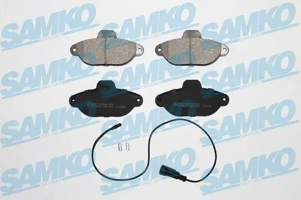 Klocki ham. FIAT PUNTO SAMKO 5SP462 (фото 1)
