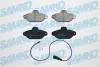 Klocki ham. FIAT PUNTO SAMKO 5SP462 (фото 1)