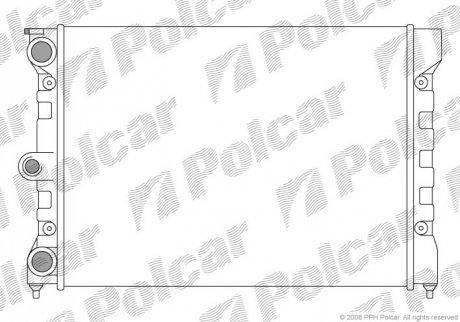 Радиаторы охлаждения Polcar 9534081 (фото 1)