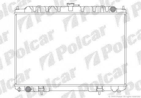 Радиаторы охлаждения Polcar 2746085