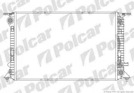 Радиаторы охлаждения Polcar 1365081 (фото 1)