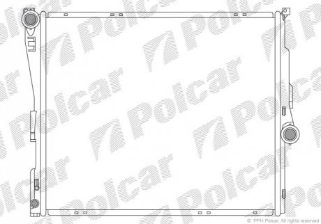 Радиаторы охлаждения Polcar 2055081 (фото 1)