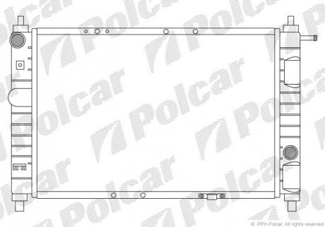 Радиаторы охлаждения Polcar 290208A