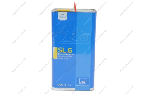 Гальмівна рідина SL6 DOT4 ASR/ESP 5L ATE 03990164032