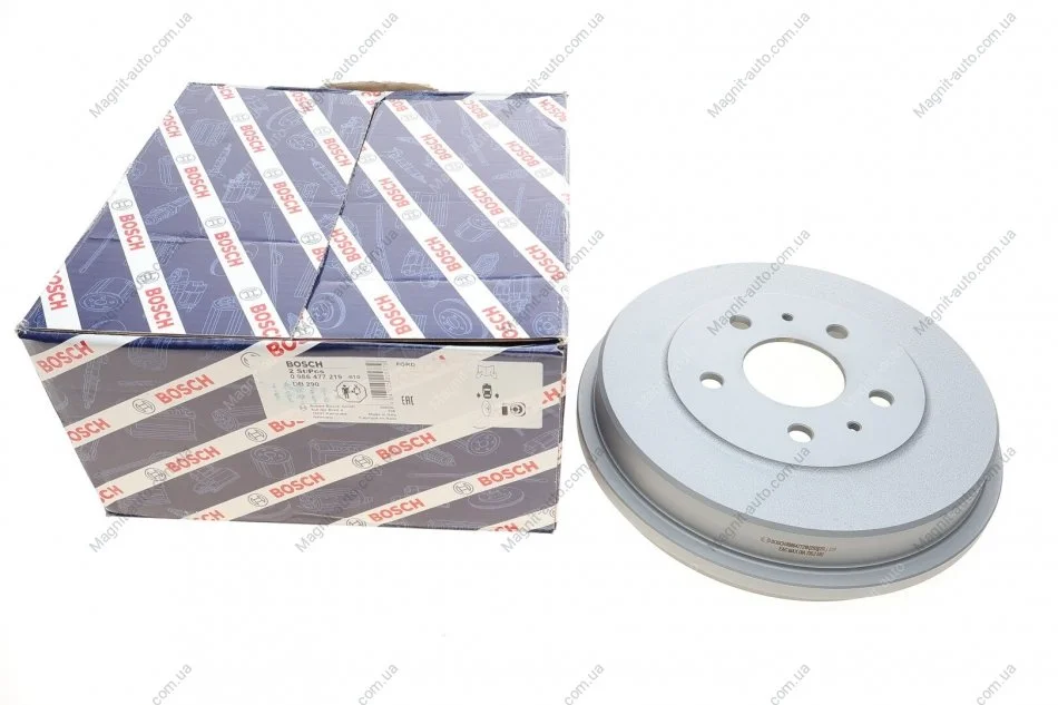 Тормозной барабан задний FORD FOCUS II 1.4-2.0LPG 07.04-09.12 BOSCH 0986477219 (фото 1)