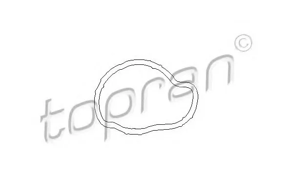 Прокладка термостата OPEL AGILA A, ASTRA G, ASTRA G CLASSIC, ASTRA H, ASTRA H GTC, COMBO, COMBO TOUR, CORSA B, CORSA C, CORSA D, MERIVA A, TIGRA SUZUKI WAGON R+ 1.0-1.4LPG 11.96- TOPRAN / HANS PRIES 205945 (фото 1)
