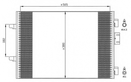 Конденсатор, кондиционер NRF 35544