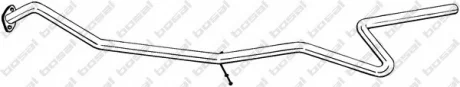 Труба выхлопного газа BOSAL 965375