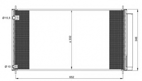 Конденсатор, кондиционер NRF 35838