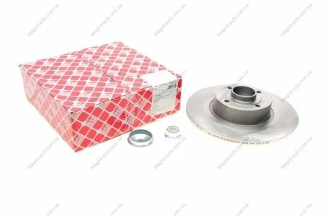 Диск тормозной, RENAULT Megane 03-09 FEBI BILSTEIN 28155
