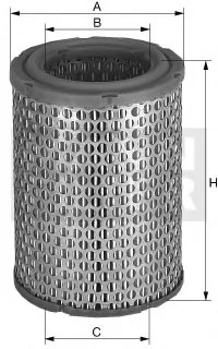 Воздушный фильтр -FILTER MANN C1953