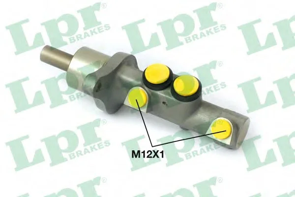 Главный тормозной цилиндр (22,2мм) AUDI A3 SEAT ALTEA, ALTEA XL, LEON, TOLEDO III SKODA OCTAVIA II, YETI VW BEETLE, CADDY III, EOS, GOLF PLUS, GOLF PLUS V, GOLF V, GOLF VI 1.2-3.6 02.03-07.19 LPR 1325 (фото 1)