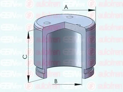 Елементи гальмівного супорта AUTOFREN D025526