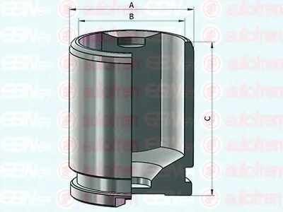 Поршень суппорта зад. BMW 5 (F10/F11)/6 (F12/F13) 10-/Q7 15-/Q8 18- (44x51,8mm)(TRW) AUTOFREN D025557