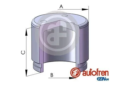Поршень супорта пер. RX 08-/Rav 4 12-/Highlander 07- (45x51mm)(Akebono) AUTOFREN D025597